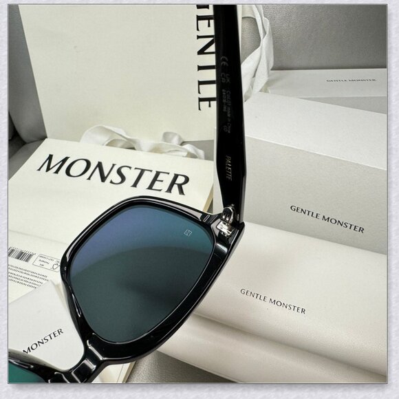 Gentle Monster PALETTE Black Square Sunglasses main image 5